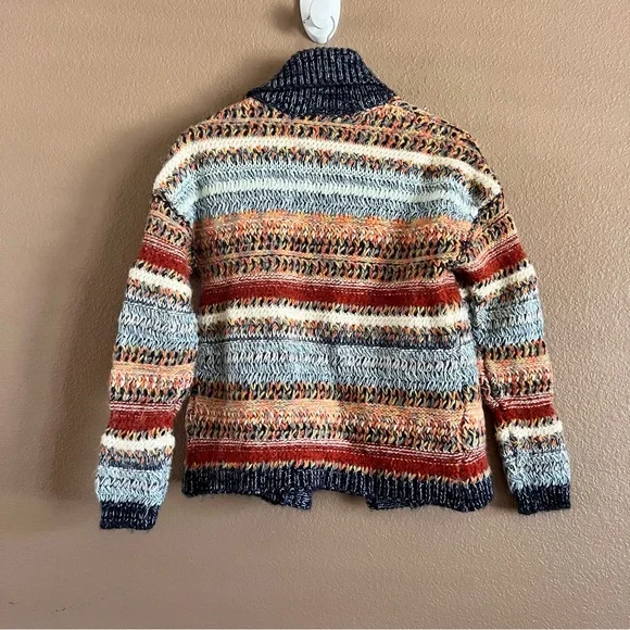Anthropologie Knitted and Knotted Wool Bland Open Cardigan Size Small - Picture 7 of 7